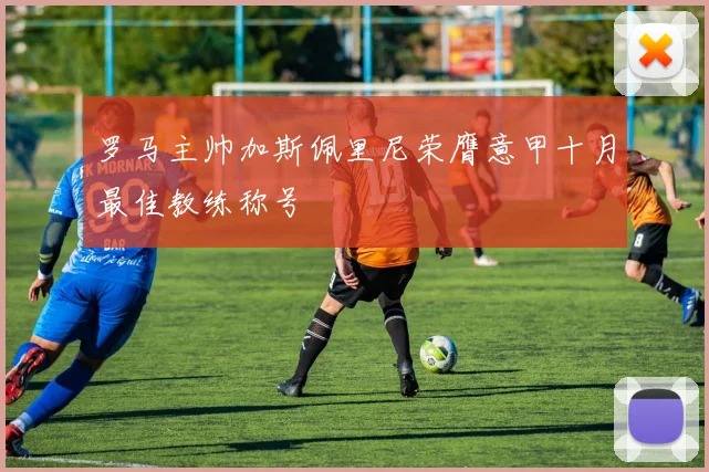 罗马主帅加斯佩里尼荣膺意甲十月最佳教练称号